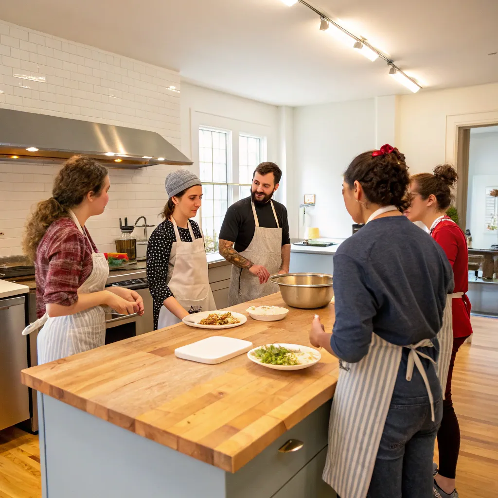 Beginner cooking class